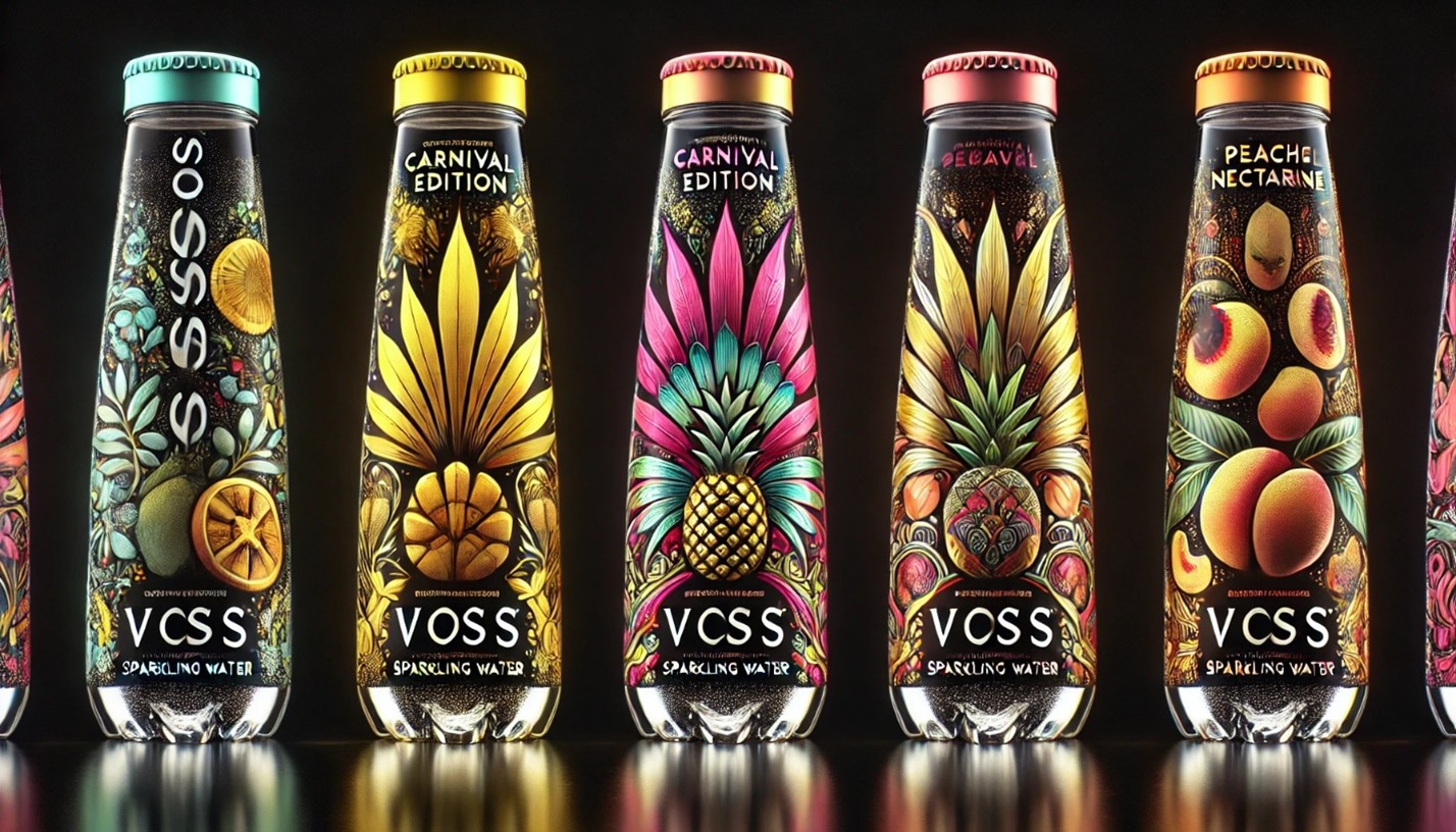VOSS Carnival Bottle Edition Alternative AI Mockup